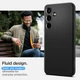 Чехол Spigen для Samsung Galaxy S24 - Liquid Air, Matte Black (ACS07347) - изображение 12