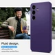 Чохол Spigen для Samsung Galaxy S24 - Liquid Air, Deep Purple (ACS07451) - зображення 3