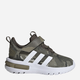 Buty sportowe chłopięce na rzepy adidas Racer Tr 23 El I ID8362 22 Khaki (4066759491281) - obraz 1