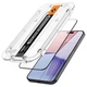 Защитное стекло Spigen для iPhone 15 Pro Max - EZ FIT GLAS.tR (1 шт), Black (AGL06879) - изображение 4