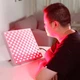 Инфракрасная лампа iRed 1 лечебная, косметическая, световая Led терапия 660nm и 850nm - изображение 9