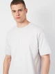Футболка хлопковая длинная мужская ROZA 220501 4XL Светло-серая (4824005691232) - изображение 4