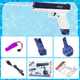 Акумуляторний водяний пістолет Water Gun Upgraded Version блакитний - зображення 3