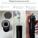 Йоржик для унітаза RZTK iClean Black з дозатором для миючих засобів - зображення 3