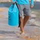 Гермомешок TSUNAMI Dry Pack 10 л водозащитный Sky Blue (P-5905973400046) - изображение 6