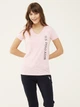 Футболка U.S. Polo Assn 16596 L Розовая (8680557327106) - изображение 1