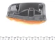 Покажчики повороту DP Group BP 24384 Ford Transit BK3113B381BB, 1847388, 1823876 - зображення 3