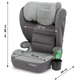 Автокресло Kidwell WESTON I-Size ISOFIX 100-150см (15-36 кг ) dark gray - изображение 4