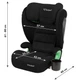 Автокресло Kidwell WESTON I-Size ISOFIX 100-150см (15-36 кг ) black - зображення 4