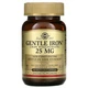 Добавка з залізом, Solgar, Gentle Iron, 25 мг, 90 рослинних капсул - зображення 1