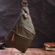 Удобная сумка через плечо для мужчин из текстиля Vintage 22197 - изображение 7