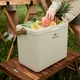 Туристичний холодильник Naturehike CNK2300BS011, 33 л, бежевий - изображение 2