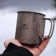 Кружка титанова з ручкою 450 мл Naturehike NH20CJ005 - зображення 2