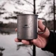 Кружка титанова з ручкою 450 мл Naturehike NH20CJ005 - зображення 1