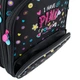 Шкільний рюкзак GoPack Pink Power каркасний 38x28x15 см Чорний (GO24-597M-2) - зображення 9