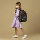 Шкільний рюкзак GoPack Pink Power каркасний 38x28x15 см Чорний (GO24-597M-2) - зображення 14