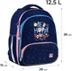 Шкільний рюкзак GoPack Be Happy каркасний 38x28x15 см Синій (GO24-597M-3) - зображення 3