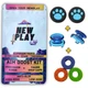 Комплект NEWPLAY® Aim Boost Kit (3в1): накладки на стіки Paws B/B + прицільні кільця + подовжувачі аналогів для геймпадів Sony DualSense PS5/DualShock PS4/Xbox Series | One / Pro Controller Nintendo [431059859] - зображення 1