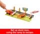 Тачки: Побег от комбайна Валеры Disney Pixar Cars Frank Escape and Stunt Race Playset with Lightning McQueen Mattel - изображение 4