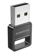 Bluetooth адаптер BOROFONE DH8 USB BT Adapter Black (6941991109652) - изображение 1