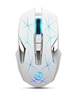 Мышь беспроводная с аккумулятором и подсветкой HXSJ T300 2,4GHz White - изображение 1