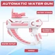 Аккумуляторный водный пистолет Water Space Gun розовый - изображение 3