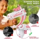 Аккумуляторный водный пистолет Water Space Gun розовый - изображение 4