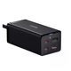 Мережевий зарядний пристрій Baseus GaN5 Pro 65W (2Type-C + USB+ HDMI) + Кабель Type-C to Type-C Чорний - зображення 3
