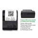 Портативный термопринтер чеков штрих-кодов Zjiang POS-5801 90 мм/сек USB/Bluetooth/COM Black - изображение 6