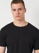 Футболка хлопковая длинная мужская Ray Premium Fit Unisex U0102 M Черная (RAY2000000023472) - изображение 4