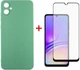 Комплект чохол для смартфона + скло DENGOS для Samsung Galaxy A05 Mint (DG-KM-08) - зображення 1