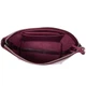 Женская косметичка из кожи Amelin GRANDE PELLE 11300 сливовая - изображение 3