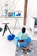 Pudełko LEGO Storage Brick 8 z szufladą i ośmioma wypustkami Aqua Blue (40061742) - obraz 9