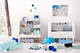 Pudełko LEGO Storage Brick 8 z szufladą i ośmioma wypustkami Aqua Blue (40061742) - obraz 10