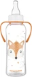 Стандартная бутылочка Canpol Babies Cute Animals Лисичка с ручками 250 мл (11/845_ora) - изображение 2