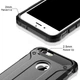 Бронированный противоударный TPU+PC чехол Immortal для Apple iPhone 5/5S/SE Металл / Gun Metal Без бренда - изображение 2