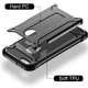 Бронированный противоударный TPU+PC чехол Immortal для Apple iPhone 5/5S/SE Металл / Gun Metal Без бренда - изображение 4