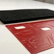 Настенные часы DIY 3D "Realm Mid" красные - Большие бескаркасные 3Д часы 70 см, самоклеящиеся (1011954) - изображение 6