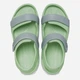 Детские сандалии для мальчика Crocs Crocband Cruiser Sandal T 209424-3WD 25-26 Зеленые (1962656039232_196265603923) - изображение 5