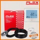 Теплый пол Flex 6,0м²-7,2м²/1050Вт (60м) нагревательный кабель под плитку 17,5 Вт/м с программируемым терморегулятором AC605H белый - изображение 1