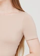 Топ з коротким рукавом та круглим вирізом Giulia CROP T-SHIRT L/XL Beige-naturale - зображення 8