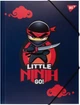Папка на резинке YES Ninja A4 Синяя (5056574430113) - изображение 1