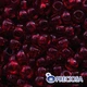 Бисер 90090 Чешский Preciosa 10/0, Прозрачный NT, Красный, Круглый, 50 г - изображение 2