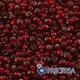 Бисер 97090 Чешский Preciosa 10/0, Прозрачный с серебряной полосой TSL, Красный, Круглый, 50 г - изображение 2