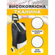 Хозяйственная тачка продуктовая на колесах Складная сумка-тележка 30л Черный - изображение 2