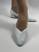 Женские летние туфли с перфорацией Evromoda 39 ( 25,0см) Белый 3294 - изображение 9