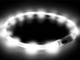 Нашийник для собак LED світиться білий 70 см 6640 - зображення 3