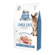 Сухий корм для котів великих порід Brit Care GF Large Power Vitality з качкою та куркою 2 кг (MLZ8411) - зображення 1