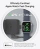 Зарядний пристрій Anker Magsafe MagGo 3-in-1 15w з блоком живлення 40w, для iPhone 17/17 Pro/17 Pro Max, iPhone 16/15/14/13/12 Series Black (A2557) - зображення 5