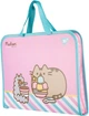 Папка-портфель YES Pusheen. Stormy FC на молнии с тканевыми ручками Розовая (5056574430311) - изображение 2